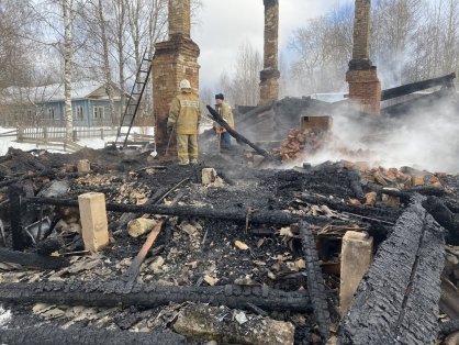 В Котласе возбуждено уголовное дело по факту гибели пенсионерки в результате пожара
